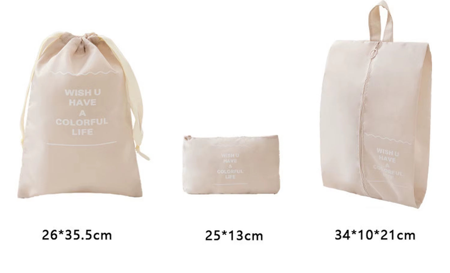 Business/Travel 7-Piece Storage Bag Set Clothes Sorting and Packaging Bag Travel Luggage Clothing Underwear Storage Bag