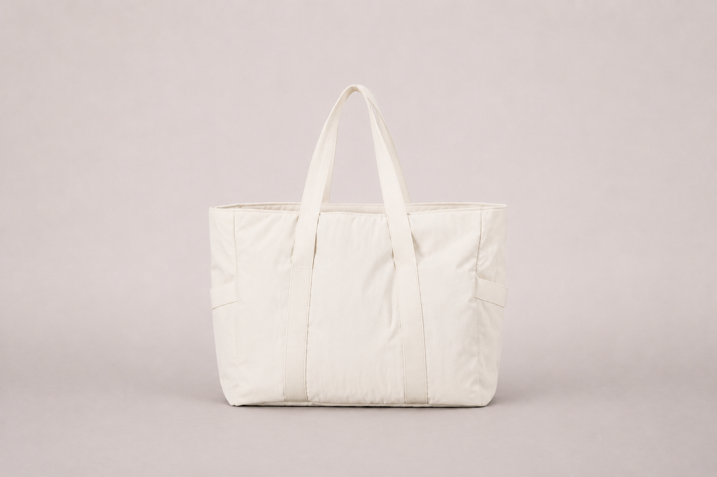 White Comfy Travel Tote Bag