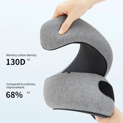 Memory Foam Neck Pillow Cervical Vertebra Travel Portable Noon Break Aircraft U Type of Pillow Sleep Camping Pillow Carry Bag