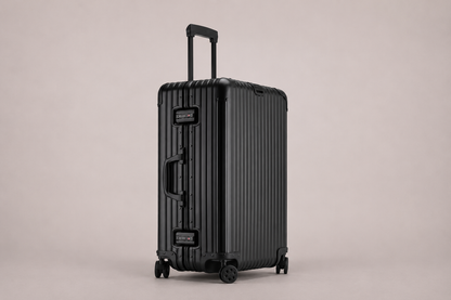 Black All-Aluminum Magnesium Alloy Luggage