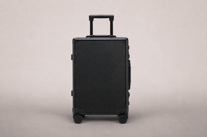 Black Carbon Fibre Luggage