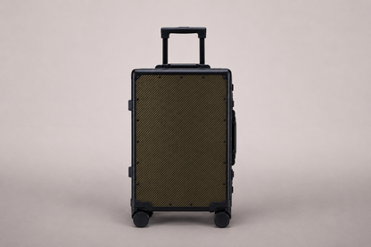 Brown Carbon Fibre Luggage