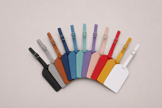 PU Leather Luggage Tag
