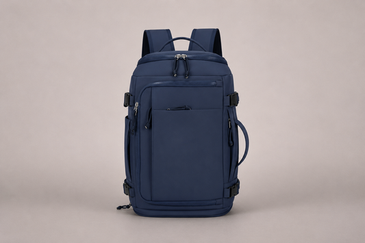Dark Blue Strider Pro Travel Backpack