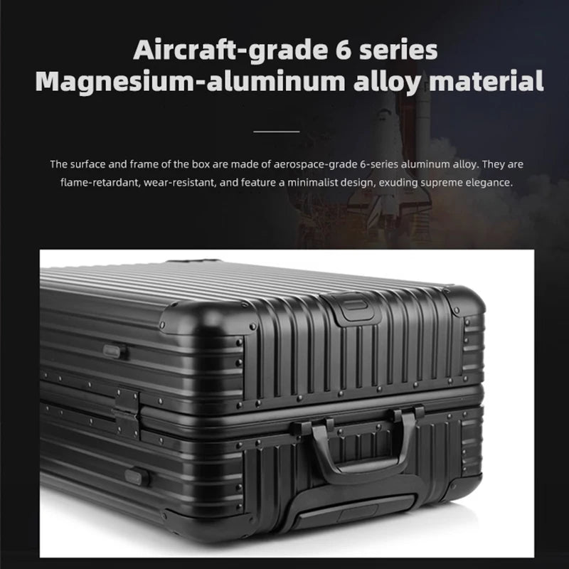All-Aluminum Magnesium Alloy Luggage